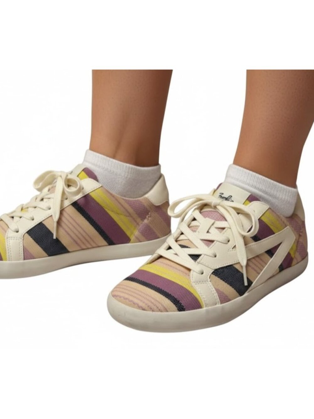 Zodiac Faye Women Shoes Size 8.5 M Terry Cloth Casual Fashion Sneakers NIB